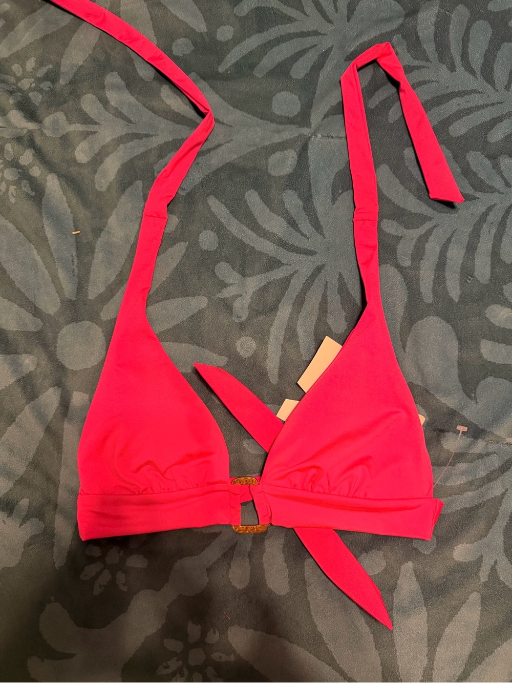 Trina Turk Hot Pink Bikini Top